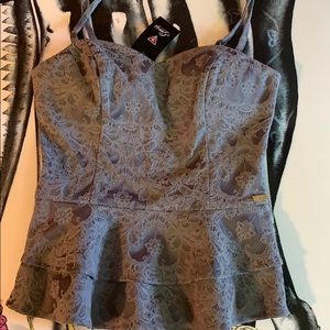 GUESS BUSTIER GREY SIZE S
